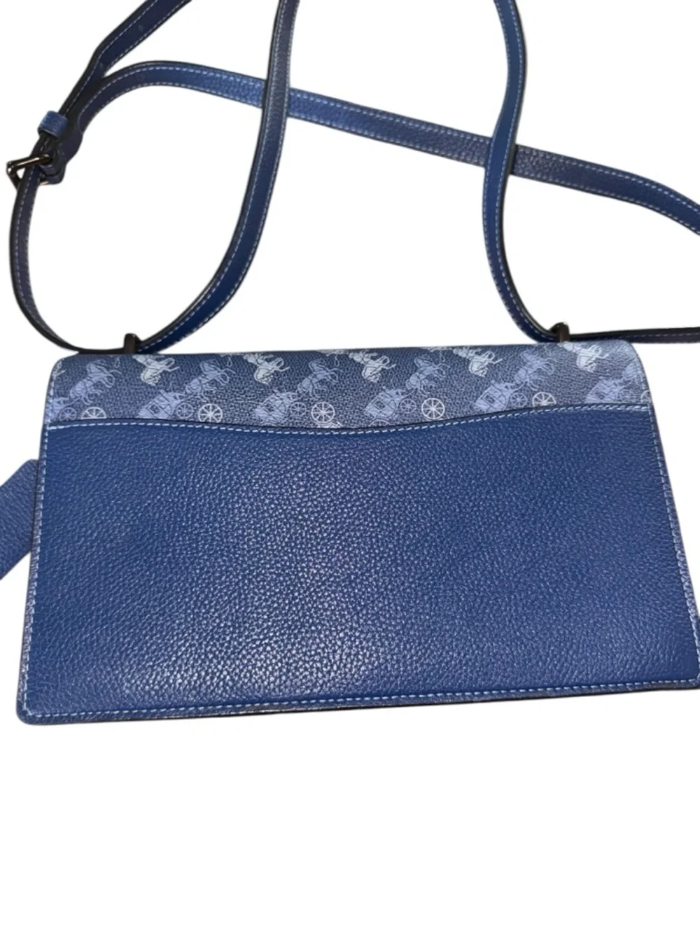 Coach Camille blue crossbody bag NWOT - Picture 11 of 11